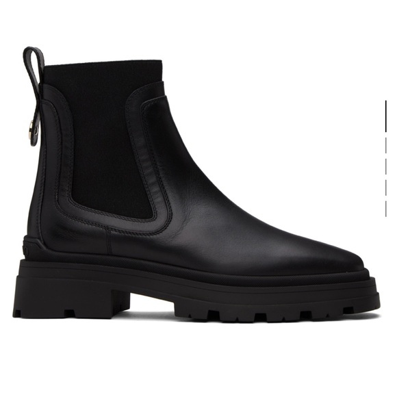 Jimmy Choo Veronique Leather Ankle Boots